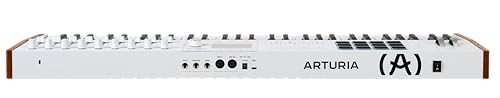 Arturia KeyLab 61 mk3 Professional MIDI Controller and Software (White)