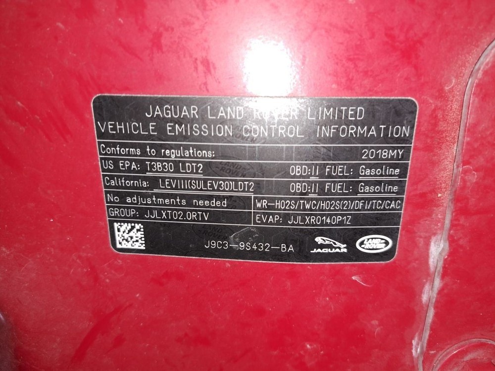 2018 E-pace Display Screen Sku#4061962