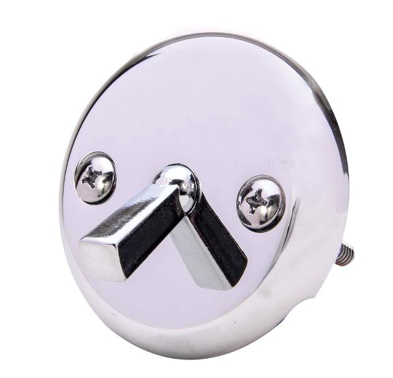 PlumbMaster Round Overflow Chrome Plated Brass 36534