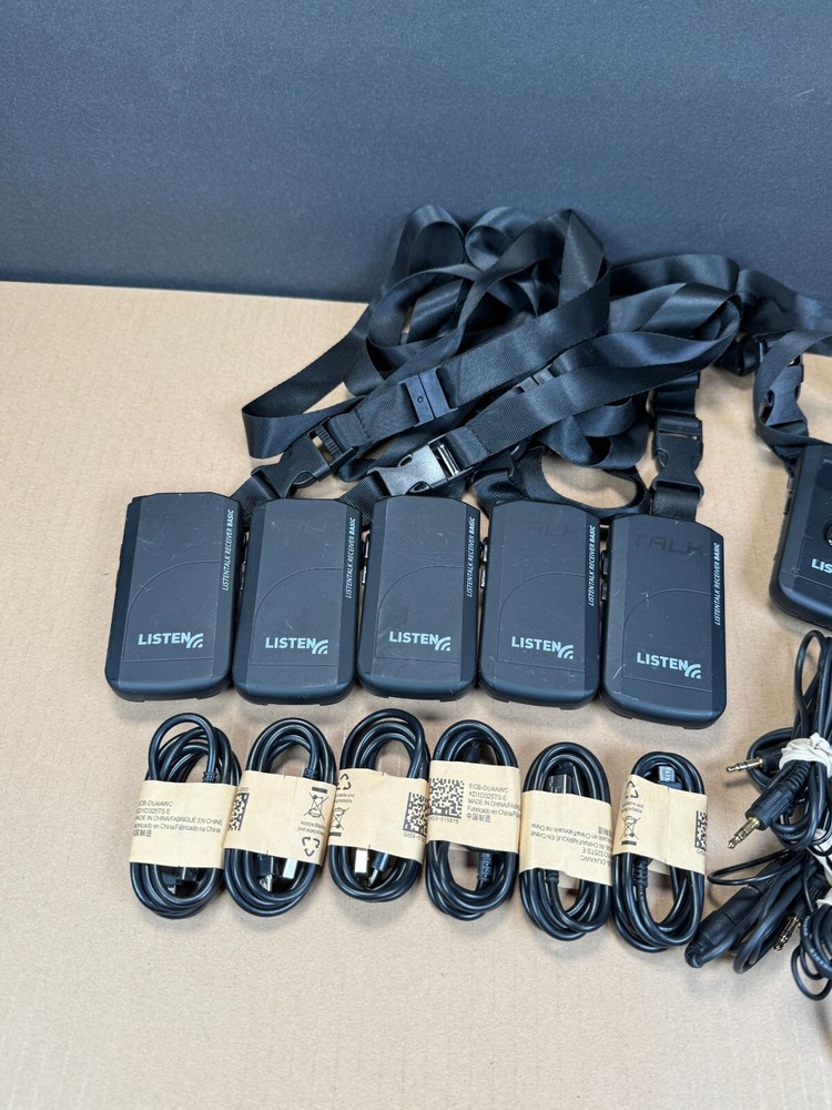 Listen Technologies LKR-12 ListenTALK Receiver Basic & Transceiver Ships Fast!!