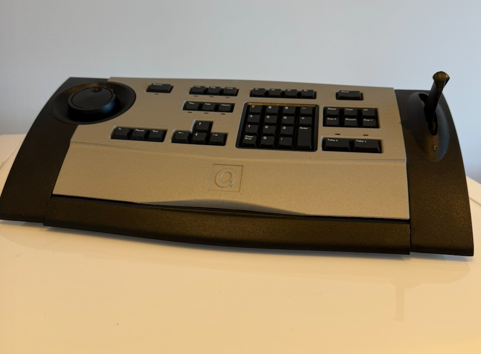 Quantel Editing Control Panel w/ Jog Wheel & Joystick | Broadcast Console | NOS