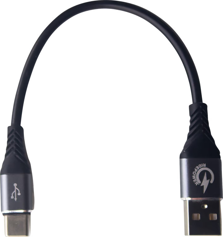 RidePower Phone Charging Adapter Cable for Android - 7.5in. RPUSBUSBC75