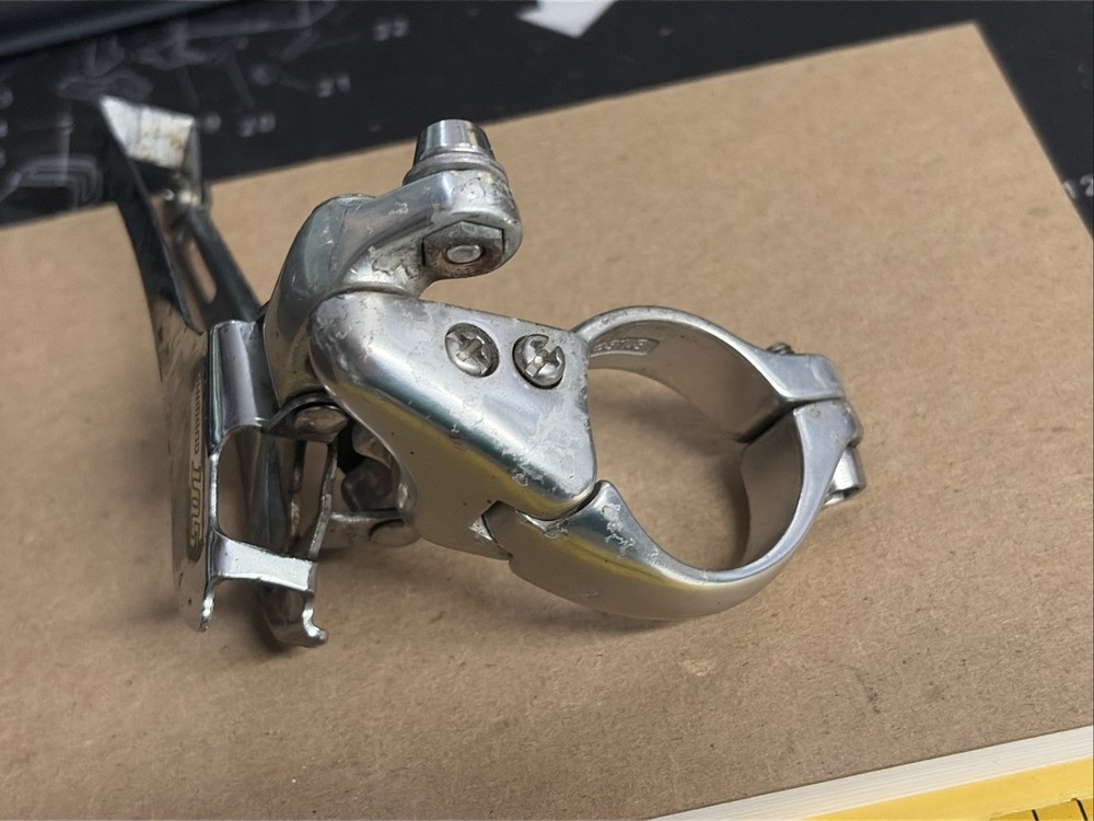 Shimano 105 Front Derailleur FD-5500 Clamp On 31.8 Bottom Pull Double