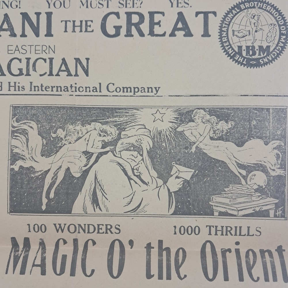 Magic Vintage Collectable Kardani The Great Broadside