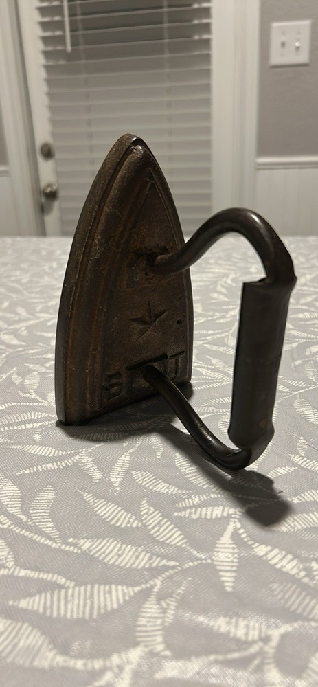 antique cast iron flat iron
