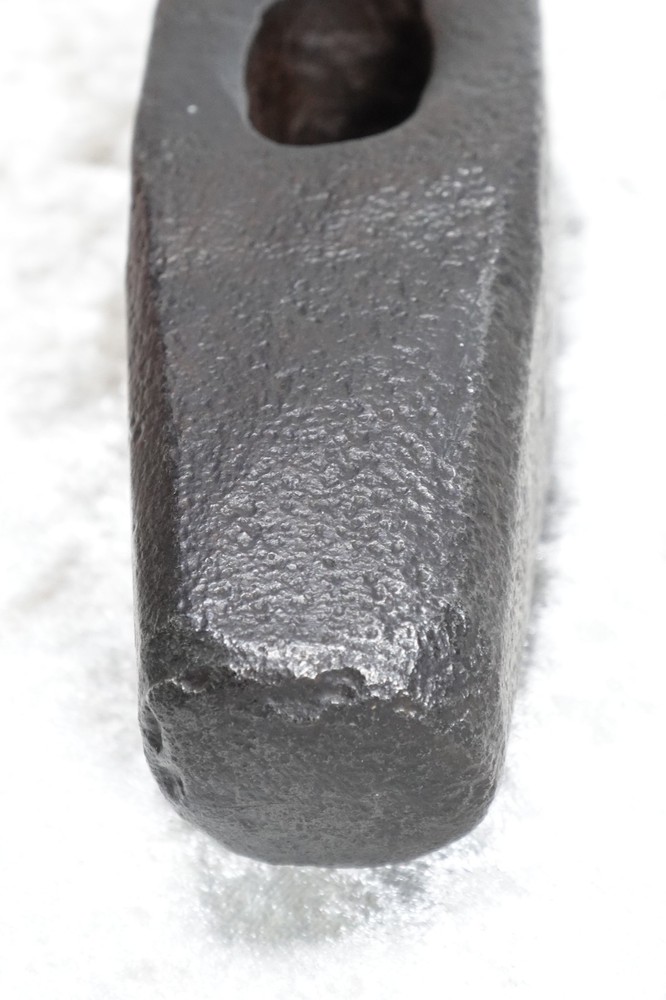 Old 5/8" Square Face & Pole Blacksmith Backing-Out Punch RR Spike Driver Maul