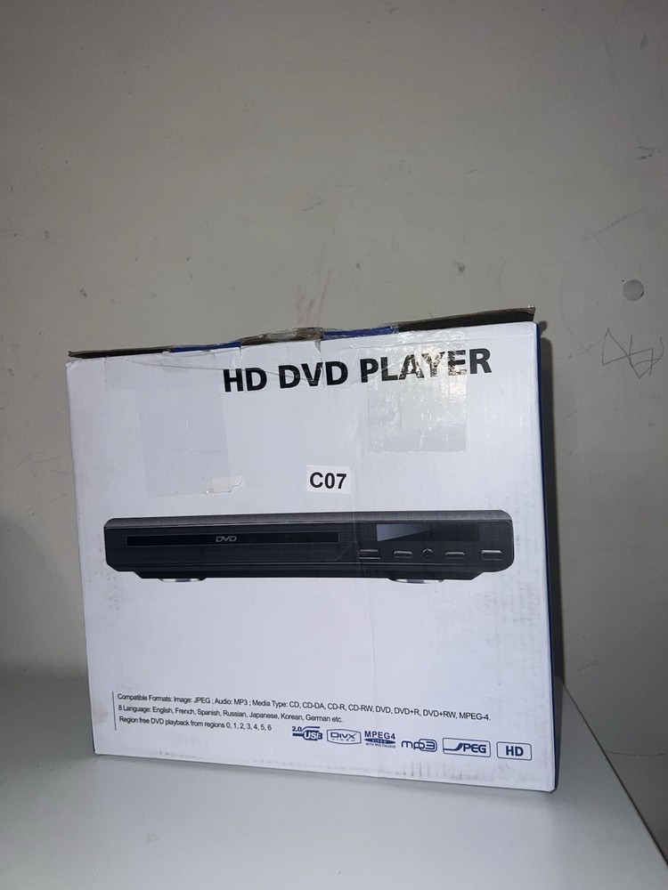 DVD Player TA-151 Disk Read, USB Port, … Open Box