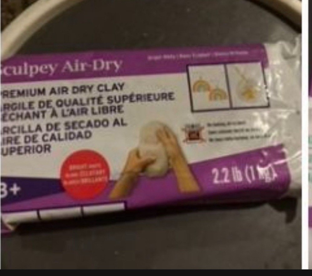 Sculpty Air Dry Clay 2.2lb