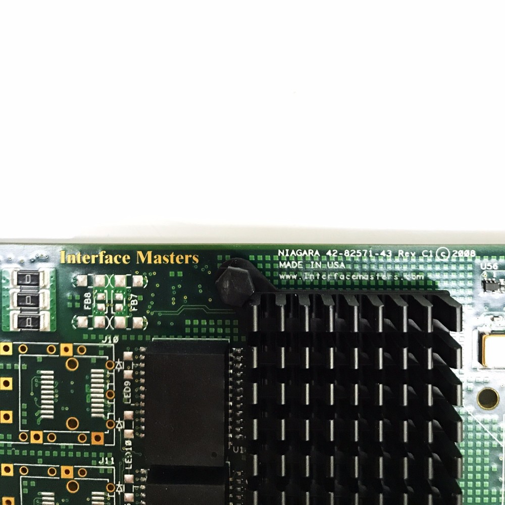 Interface Masters Niagara 4-Port Gigabit Ethernet Module 42-82571-43 Rev. C