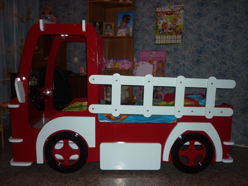 Children's Bed - Router Plotter Cut Vector CNC file 009