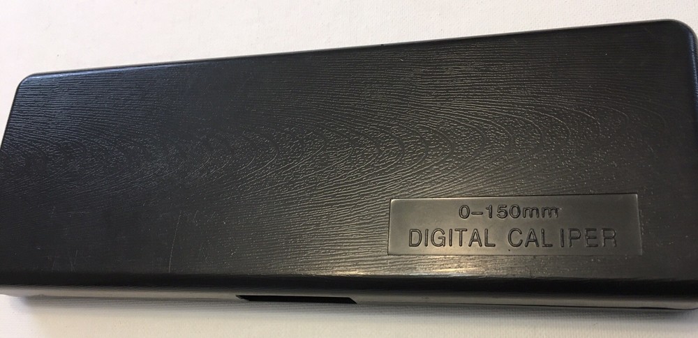 ELECTRONIC DIGITAL CALIPER 0-150mm ~IN CASE & INSTRUCTIONS