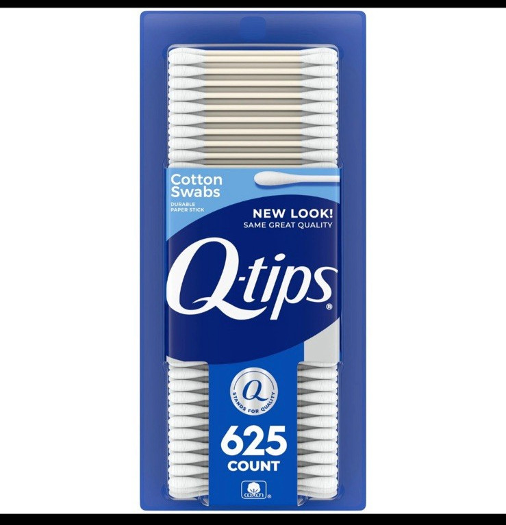 Q-tips Cotton Swabs 625 Count