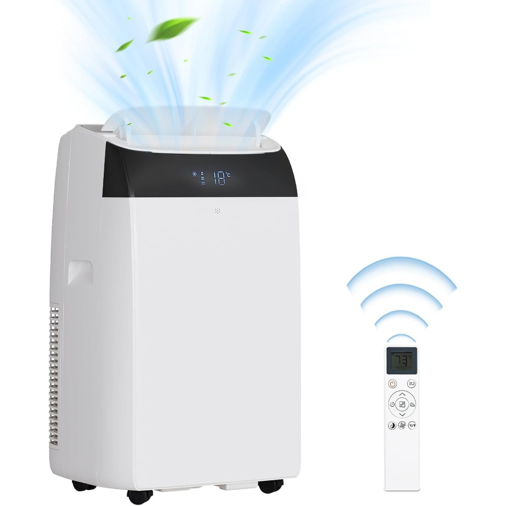 14000 BTU Portable Air Conditioners 3-in-1 AC Unit for Room up to 750 Sq.Ft