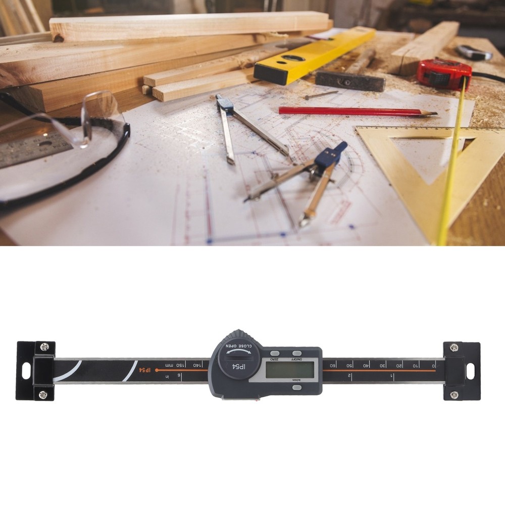 Digital Vernier Caliper Accurate Measurement Data Easy Read Display For Machine