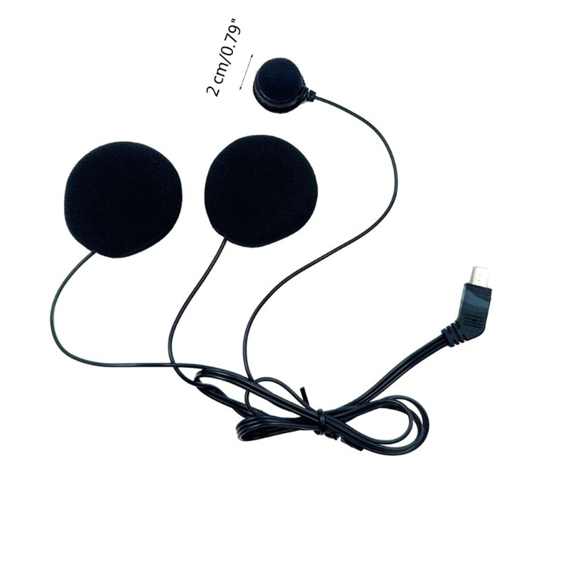 Microphone Speaker For Motorcycle Intercom Headsets Interphone