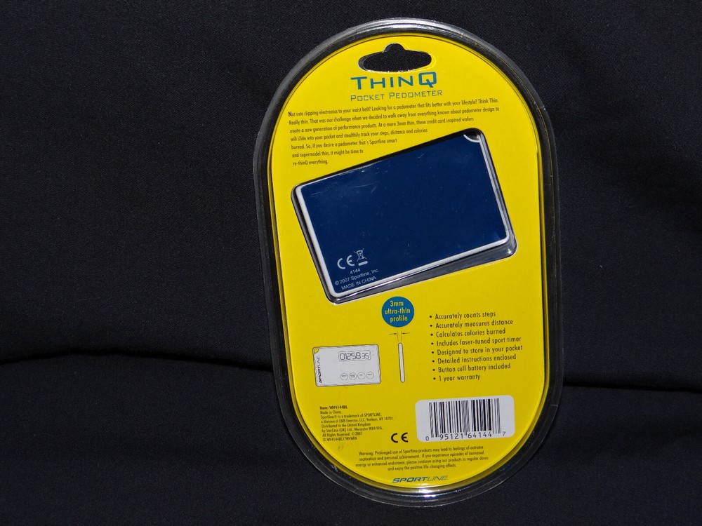 ThinQ Pocket Pedometer by Sportline