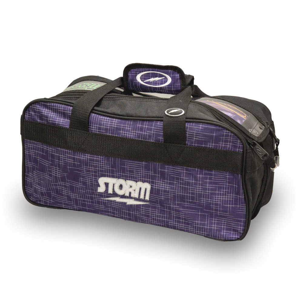 Storm 2 Ball Tote Abstract Purple/Black