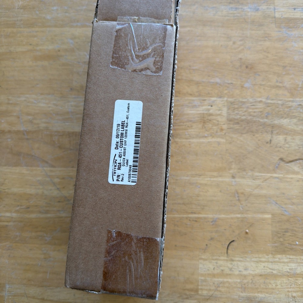 RITRON RQA-451 Wireless Call Button,UHF New /Open Box.
