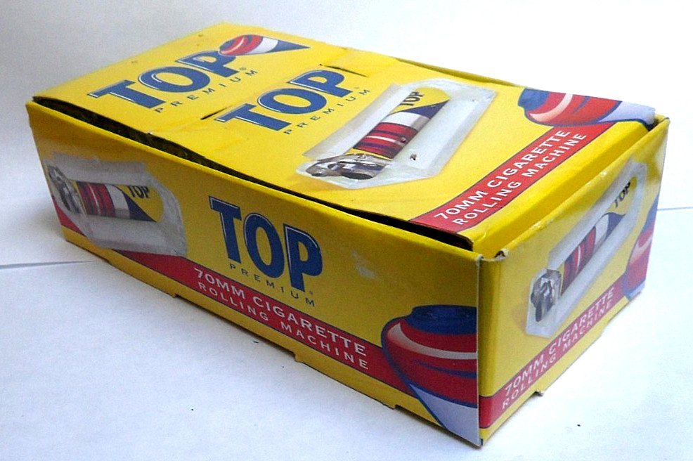 12 New Sealed Top Premium Handheld Rolling Machine Cigarette Rollers 70mm