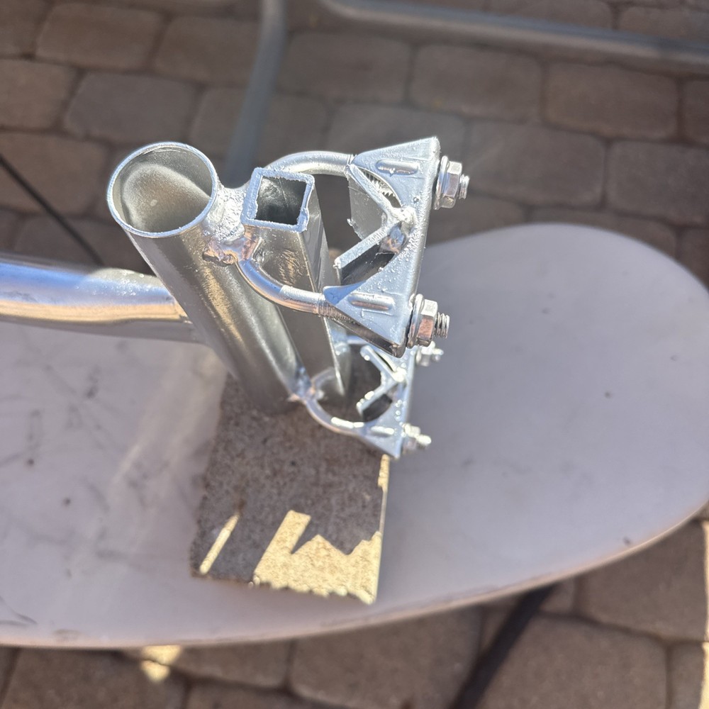 Antenna tower side arm mount---- 5/8" tower legs 24"from tower.