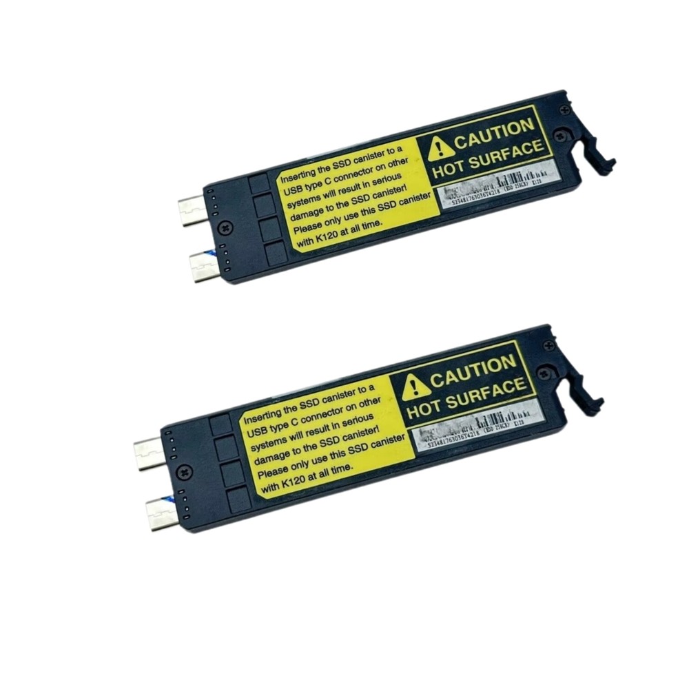 2pcs Original For GETAC K120 SSD Canister Caddy Removable