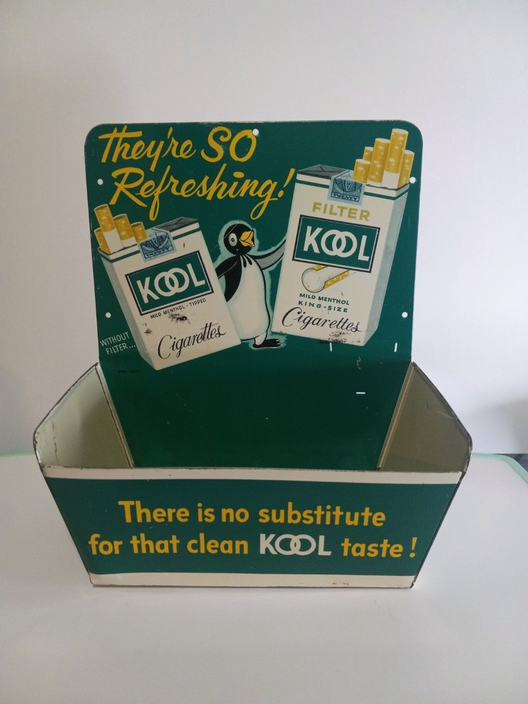Vintage Kool Cigarettes Display Ashtray Excellent Condition