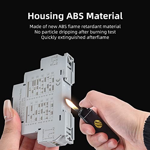 Multifunctional Time Delay Relay Digtal Display HYCRT8S-M1,Multifunction