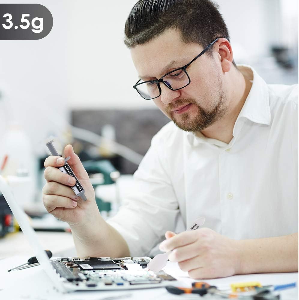 Arctic Silver 5 Thermal Cooling Compound Paste 3.5g AS5 3.5G w/Tool