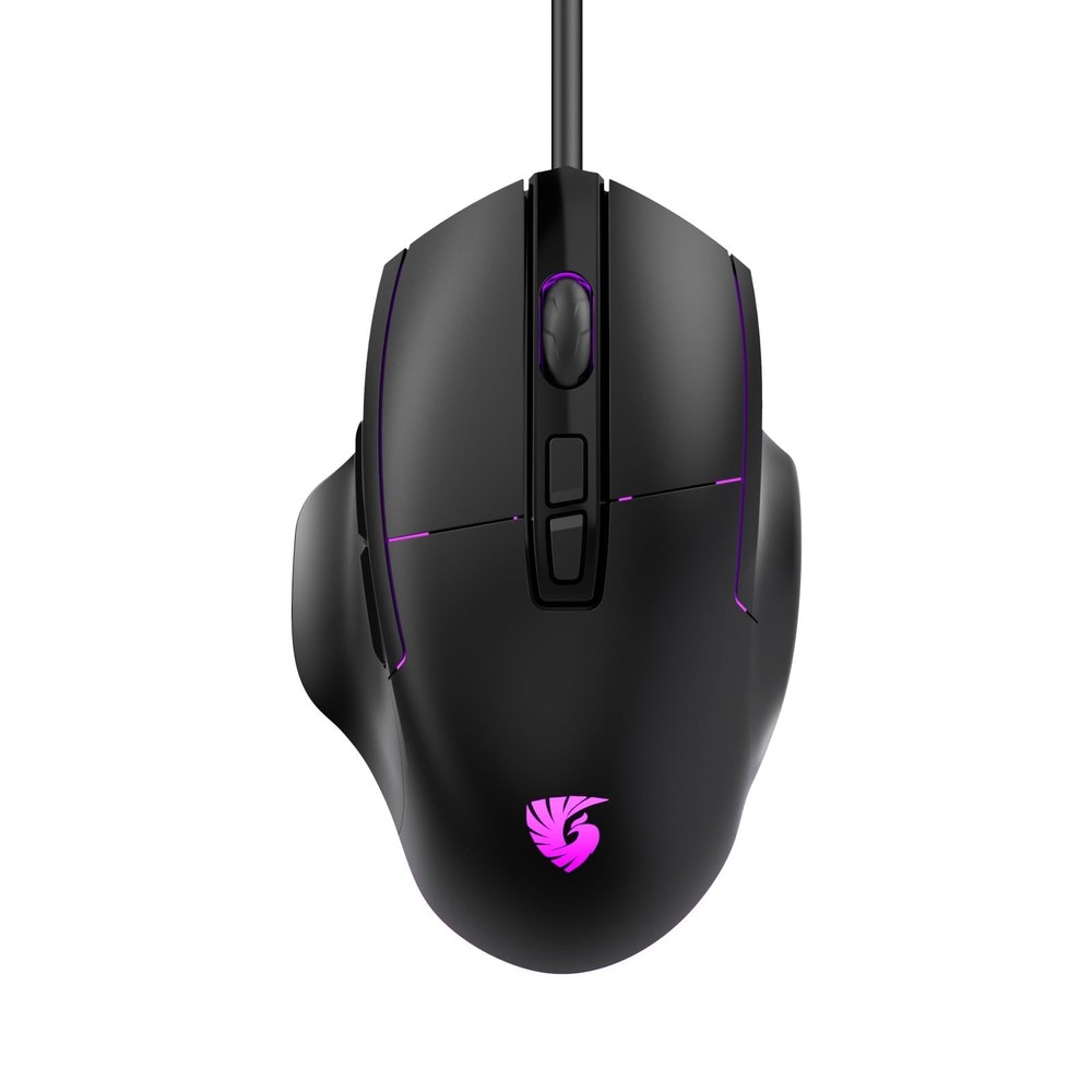 Wired Gaming Mouse - USB Computer Corded Mice with 7200DPI, 7-Button Programm...