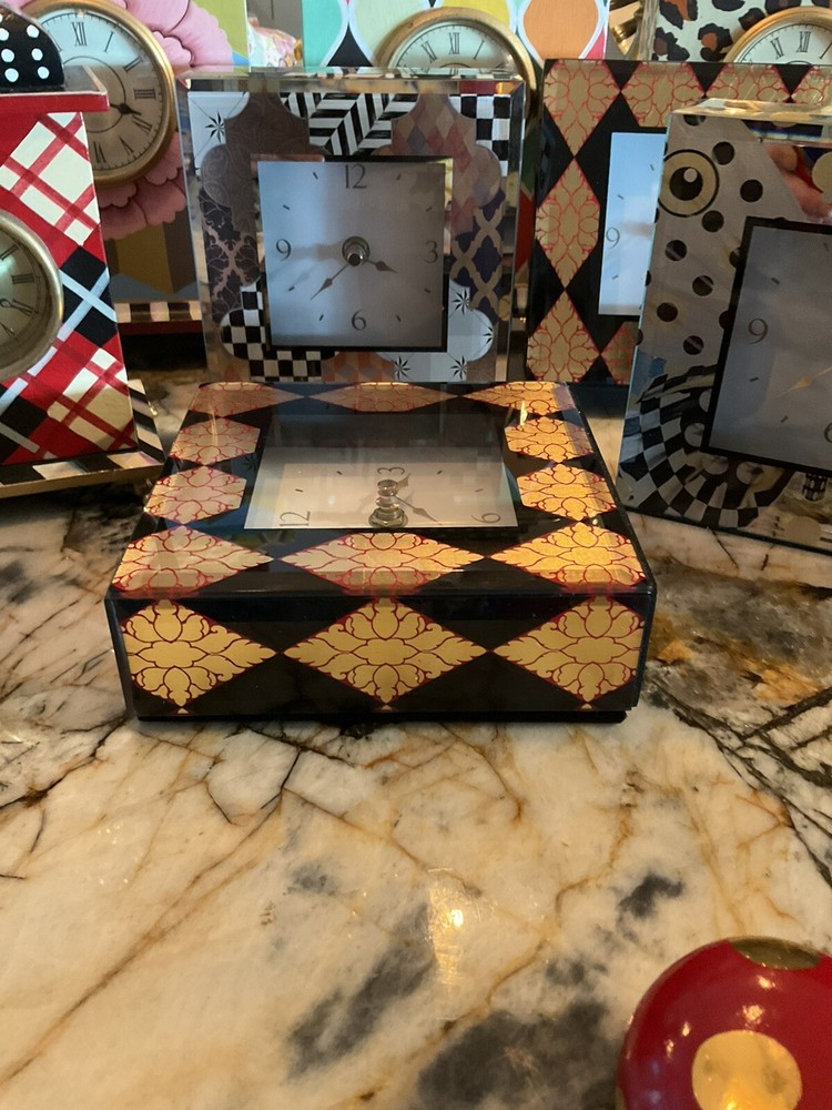 MacKenzie-Child’s Evenfall Desk Clock
