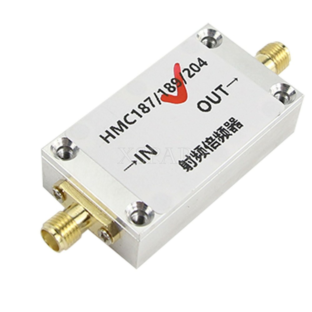 HMC189 RF Frequency Multiplier Frequency Doubler Alloy Shell RF Input 2-4GHz xr