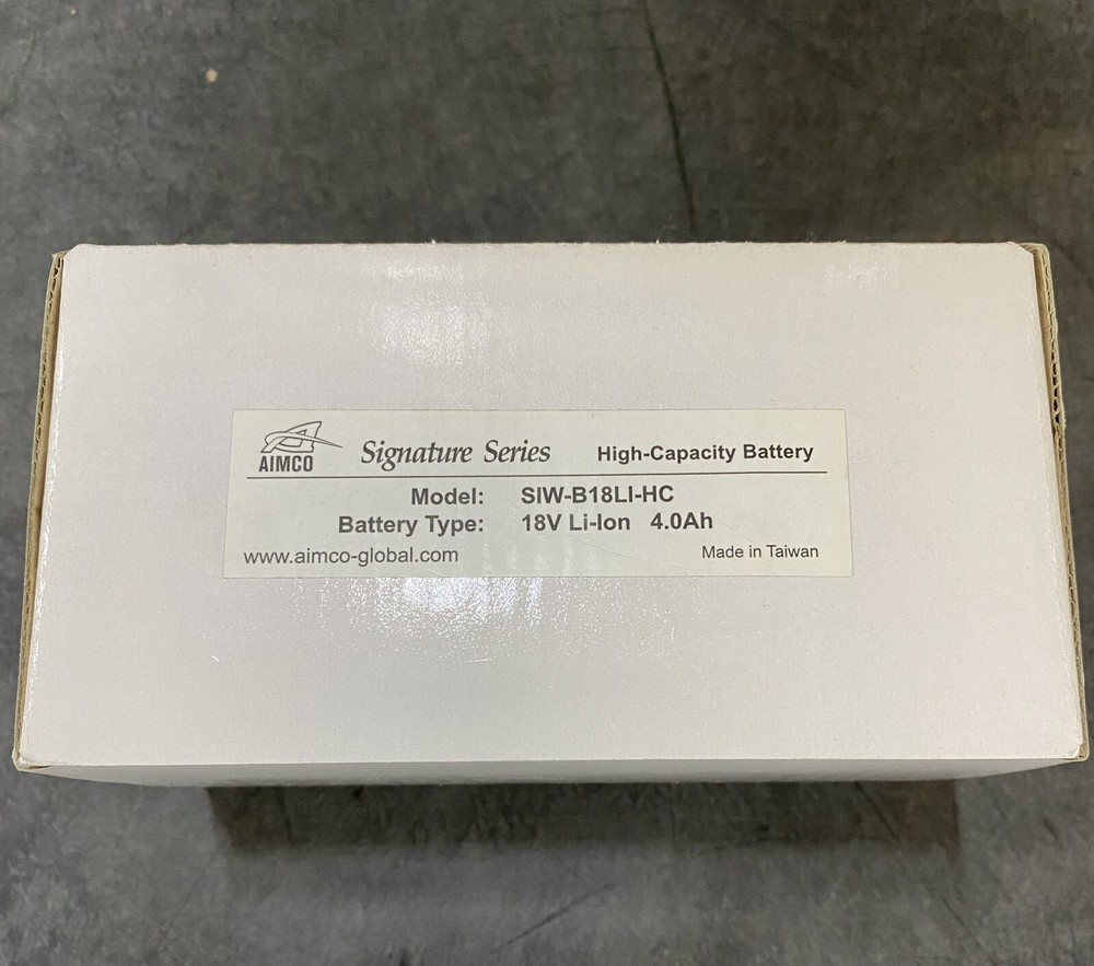 SIW-B18LI-HC Aimco 18V Battery Pack