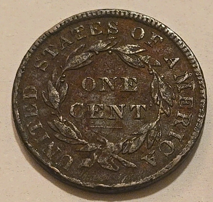 1835 Coronet Head Large Cent