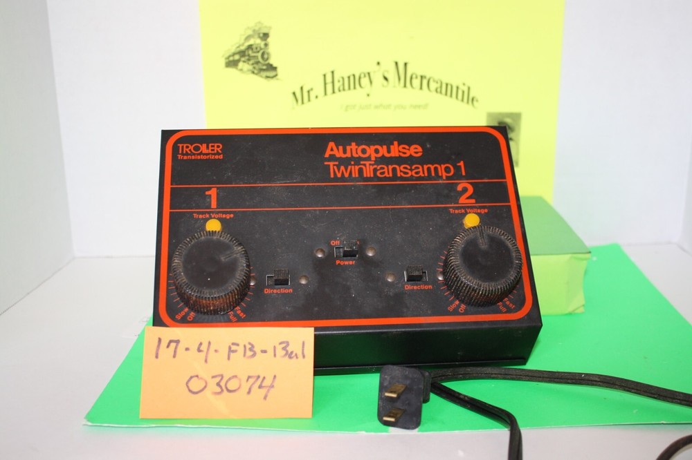 Troller Transistorized Autopulse Twin Transamp- tested -works