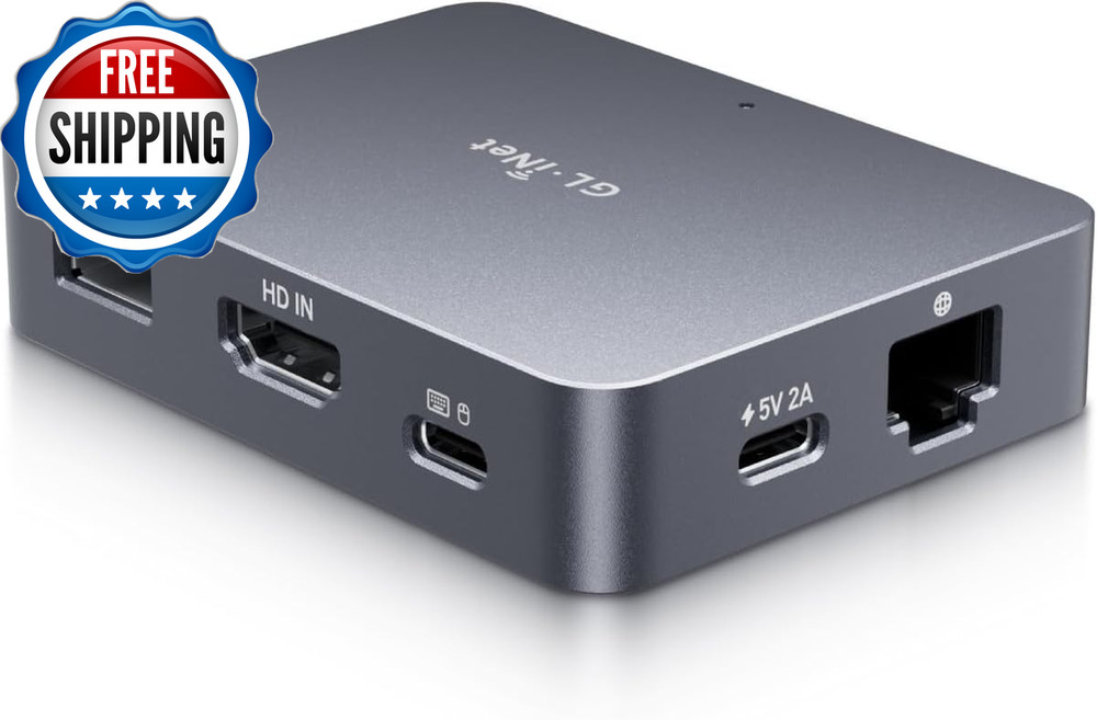 Comet (GL-RM1) Remote KVM over Internet 4K@30Hz Tailscale Support...