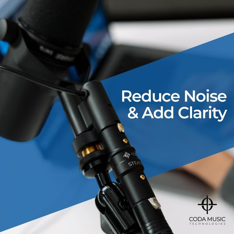 InLine Microphone Preamp with 48V Phantom Power, 28dB Gain Boost for Mics