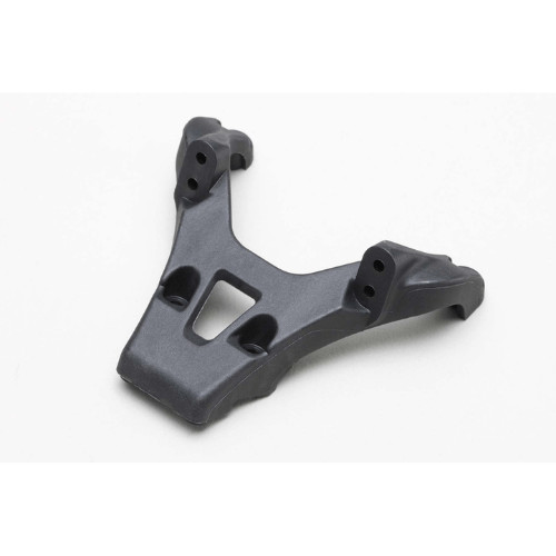 Yokomo Front Bulkhead (Graphite) [Z2-002BG]