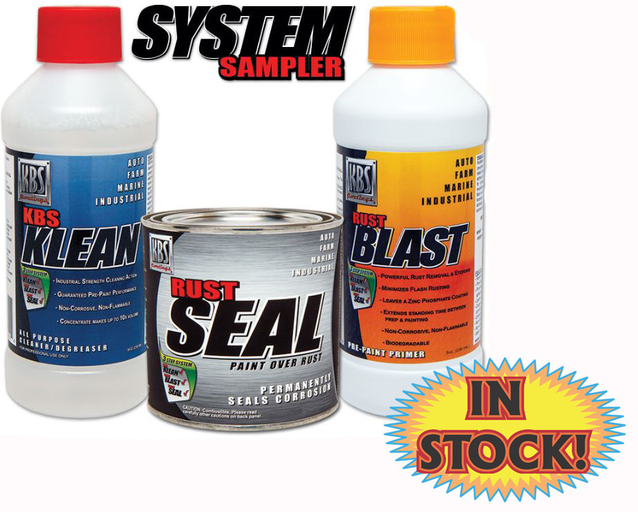 KBS Coating 50005 - KBS System Sampler - Grey