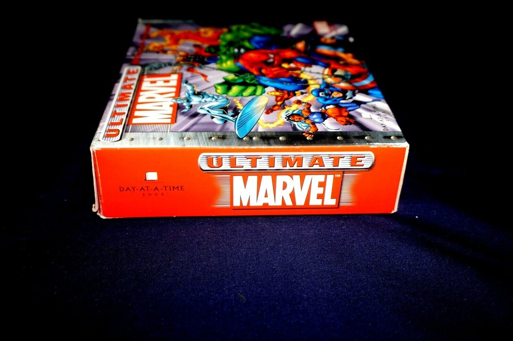 ULTIMATE MARVEL COMICS DAY AT A TIME 2003 CALENDAR WITH TRIVIA