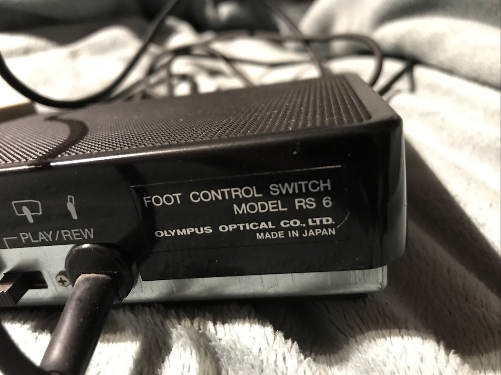 Olympus Transciber Foot Switch Control Petal RS-6 Optical