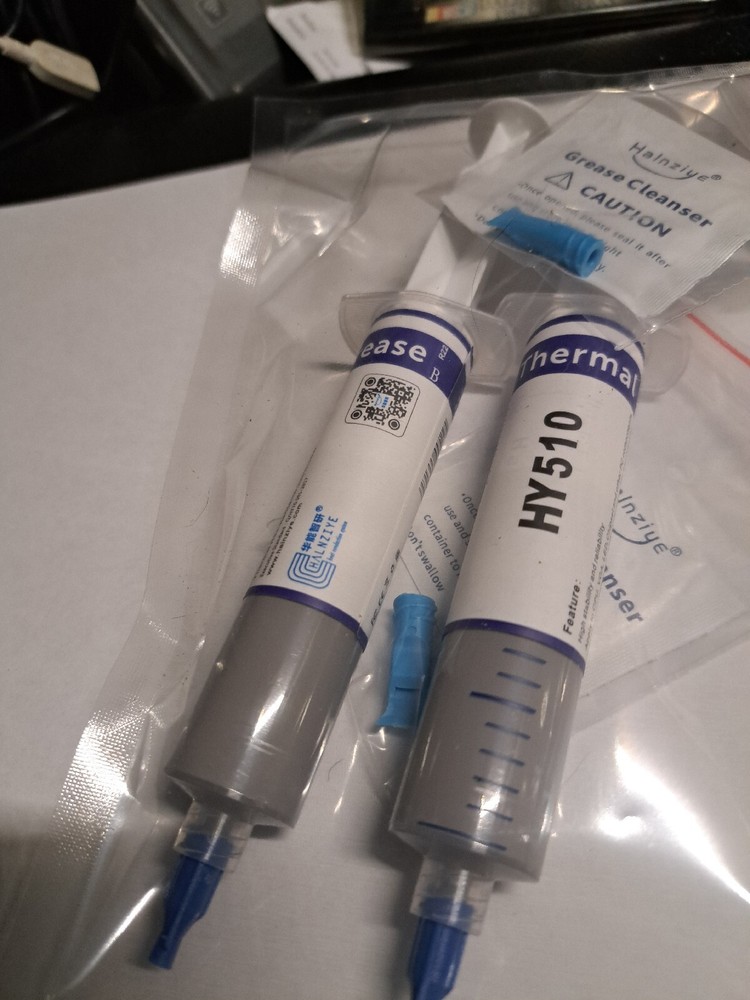 2x30g Hainziye Thermal Grease CPU GPU VGA LED Paste Compound