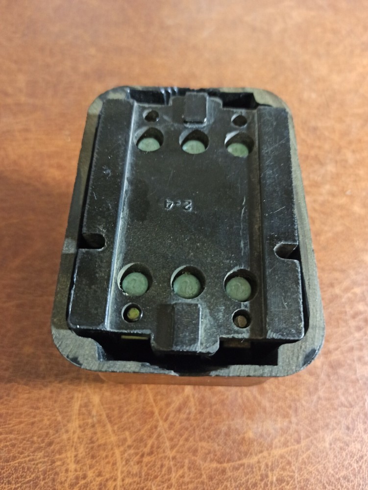 Vintage soviet start button. Carbolite. 1960s