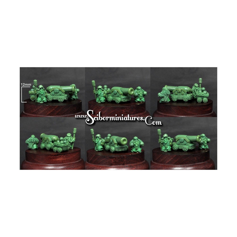 Scibor Fantasy Mini Dwarven Cannon Pack New