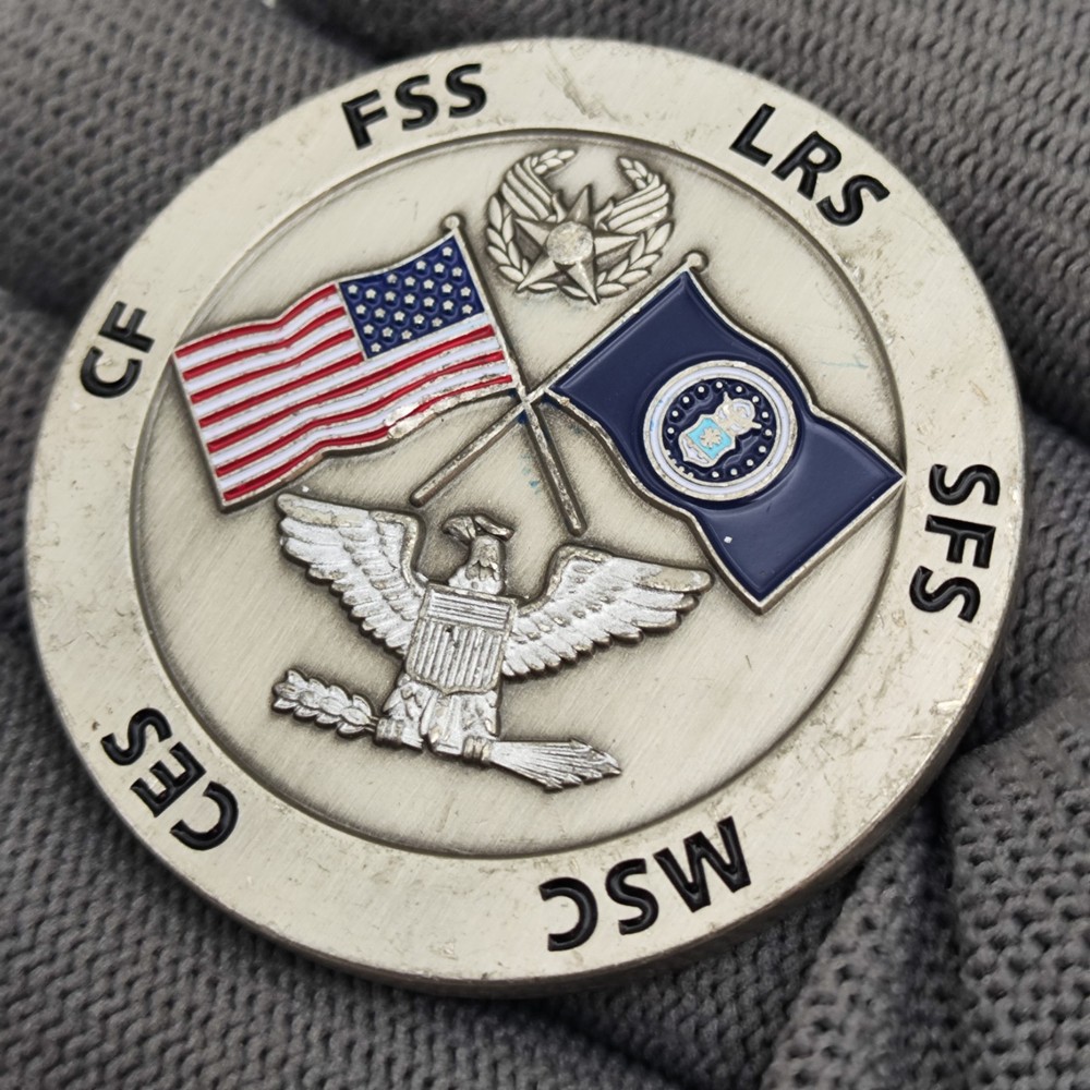 USAF 117th Mission Support Group Challenge Coin