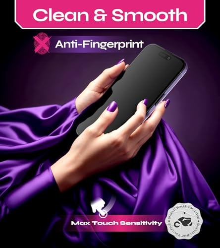 Screen Protector (2Pack), Easy Auto-Align Install Kit, 6.3" for iPhone 17