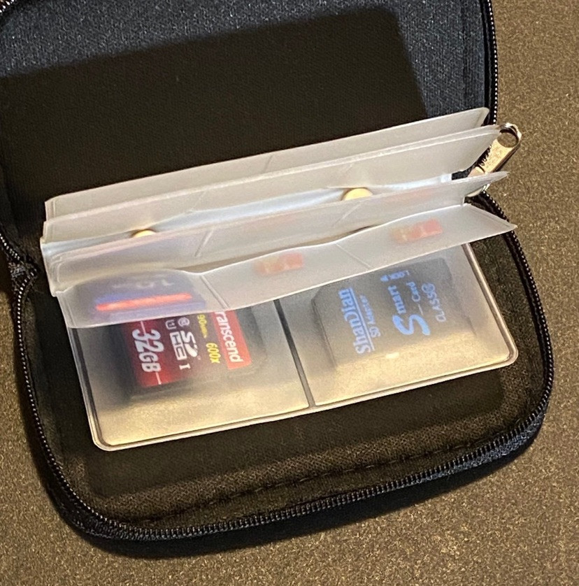 Memory Card Storage Case