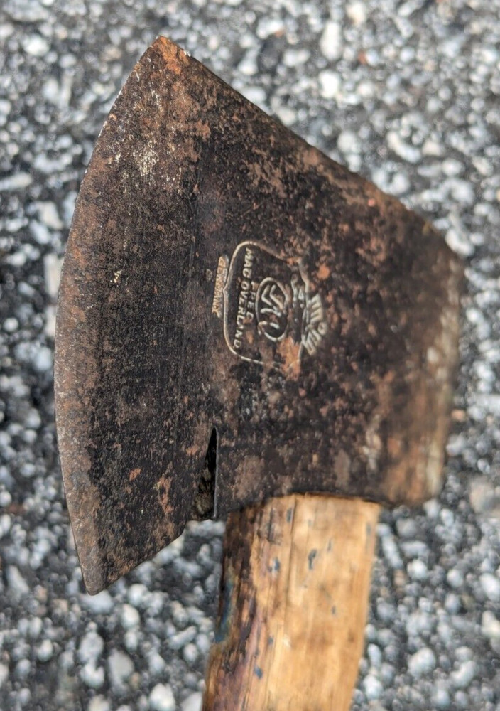 Vintage Fred Mac Overland Germany Hatchet Axe
