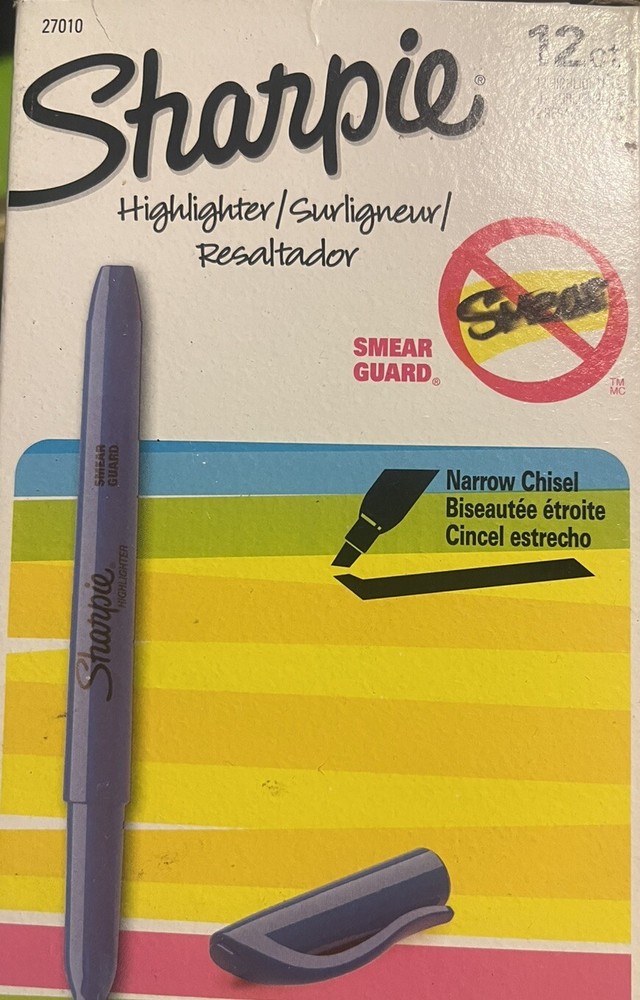 27010 Sharpie, Pen Style, Blue, Dozen