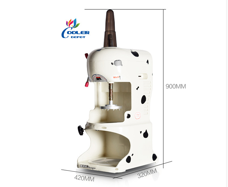 NEW Commercial Ice Shaver Machine Shaved Ice Cube Snow Cone Model SI1