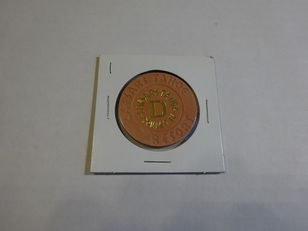 Caesars Tahoe D Roulette Chip